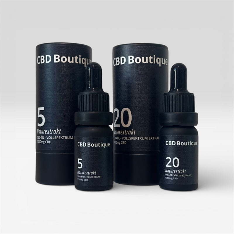 CBD - Öl Set (5% & 20%) - CBD Boutique
