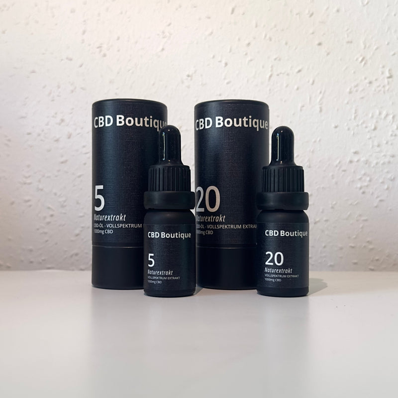 CBD - Öl Set (5% & 20%) - CBD Boutique
